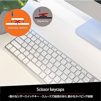 Amazon | MACALLY Bluetooth - 互換性のある Apple 大型