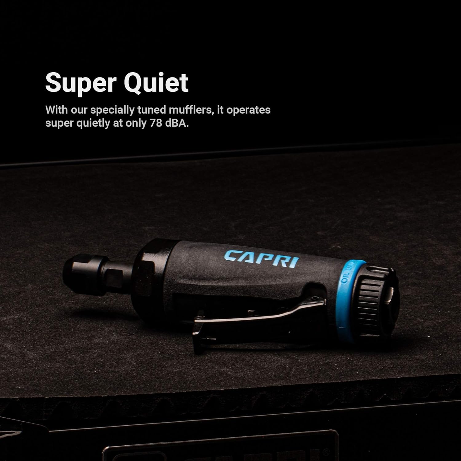 Capri Tools 1/4 in. 1 HP Air Straight Die Grinder (CP32500)