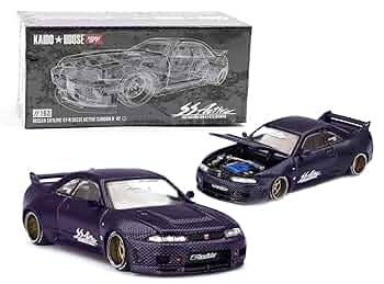 KAIDO★HOUSE MINI GT GT‐R R33 KAIDO WORKS PRÉ-VENDA* Nissan Skyline GT-R (R33) Kaido Works ADVAN 1:64