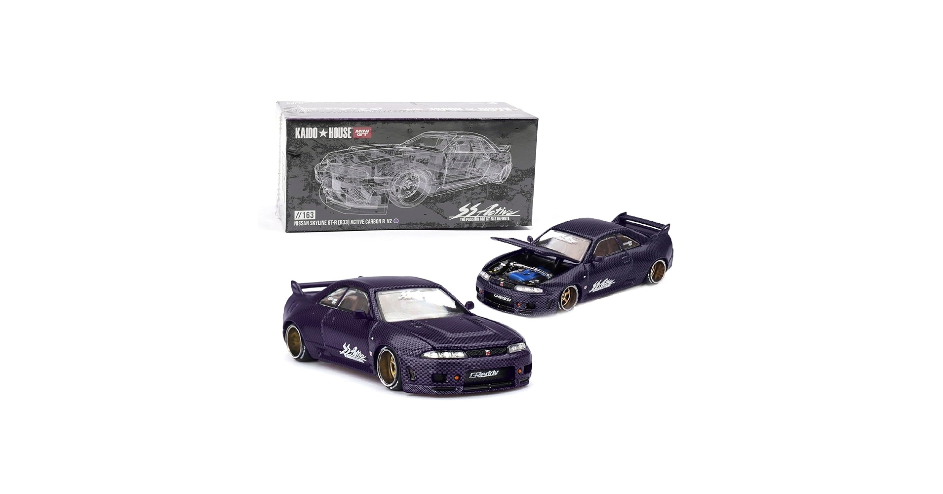 Diecast Model Car Compatible with Kaido House x Mini GT 1:64 Diecast Model Car Compatible with Kaido House x Mini GT 1:64