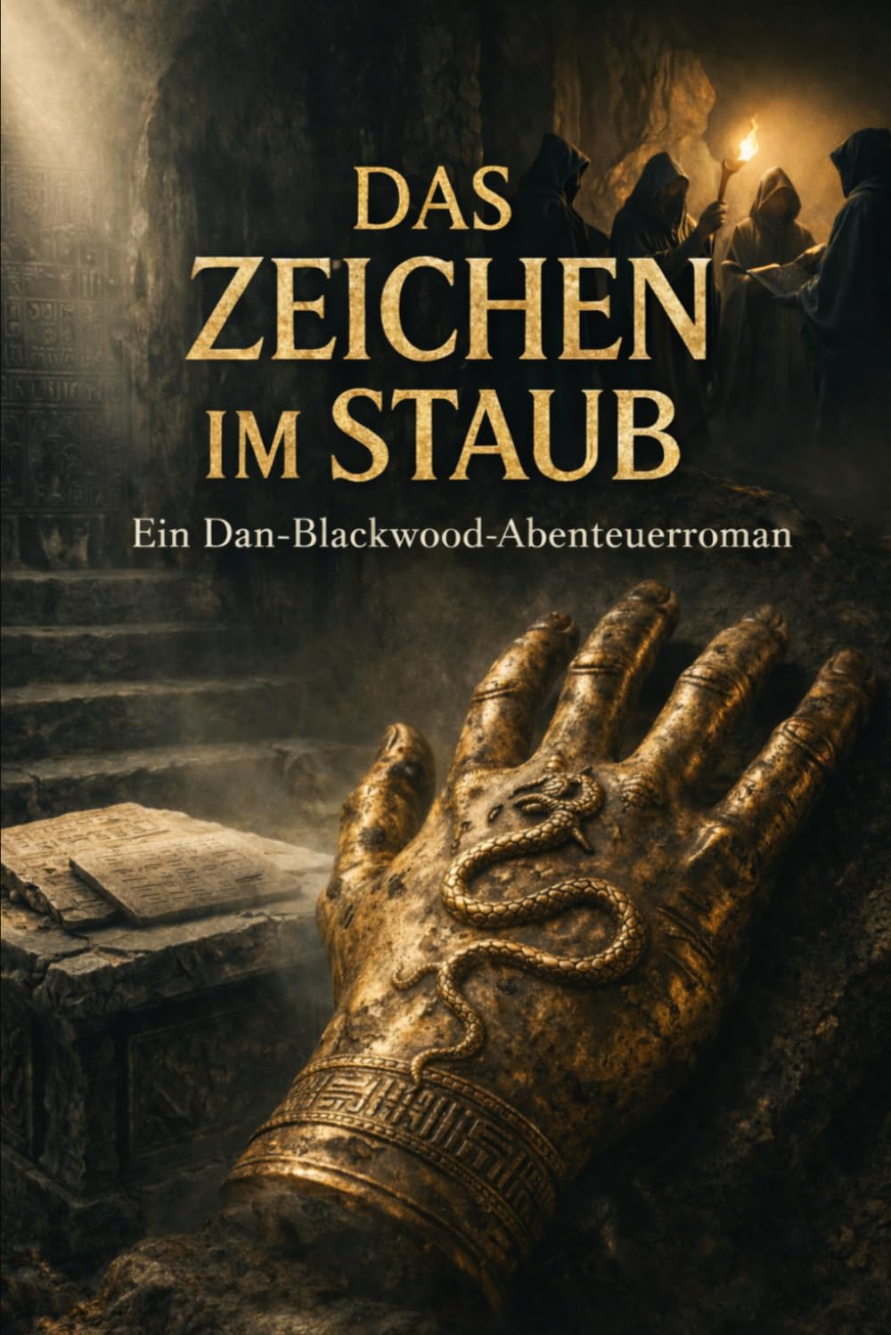 Das Zeichen im Staub: Ein illustrierter Dan-Blackwood-Abenteuerroman