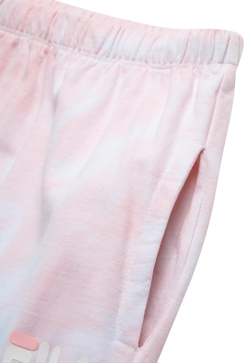 Fila Girls Sweat Suit Set - 3 Piece Tie-Dye Short Sleeve Crop Top, Pullover Hoodie and Jogger Sweatpants for Girls (7-16) - Image 6