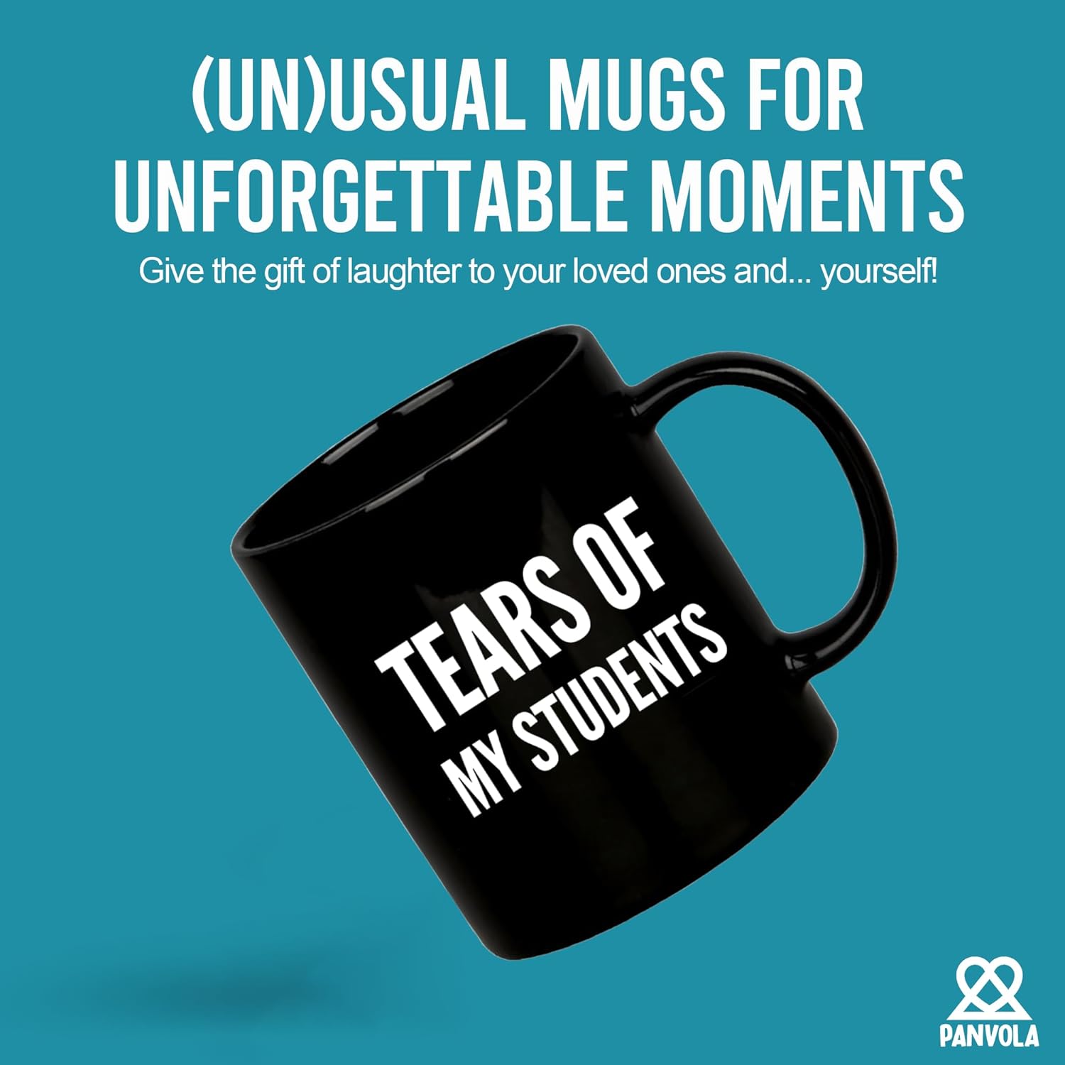 Tears of My Students Teacher Mug Funny Graduation Gift to Professor Instructor from Physics Chemistry Calculus Math Students Ceramic Coffee Cup 11oz Black - Image 2