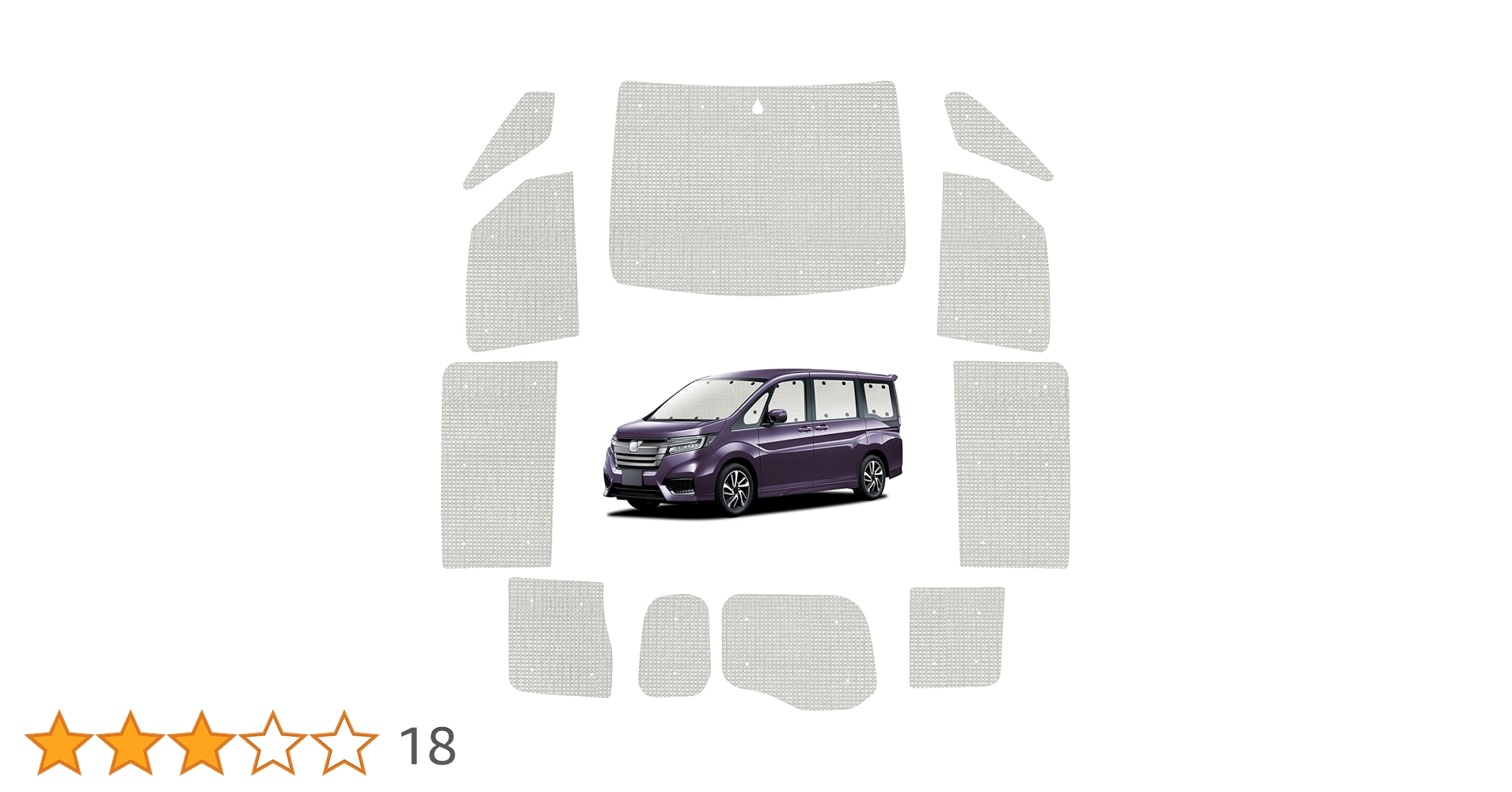 Amazon | 趣味職人 サンシェード クラフト シェード 車