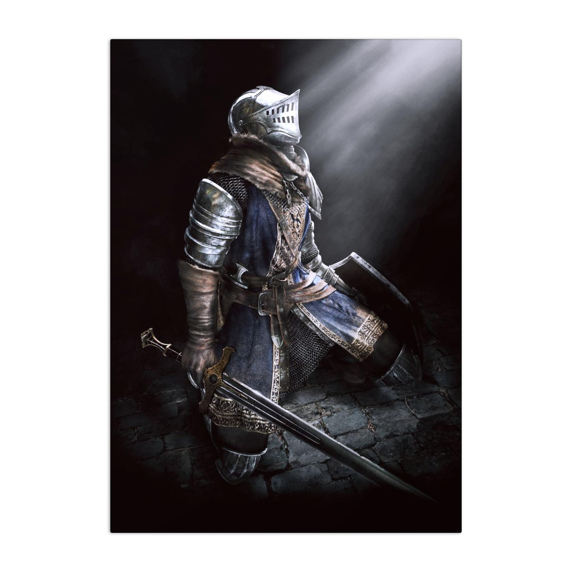 Amazon.com: Displate Metal Poster Dark Souls - Lordran - Chosen