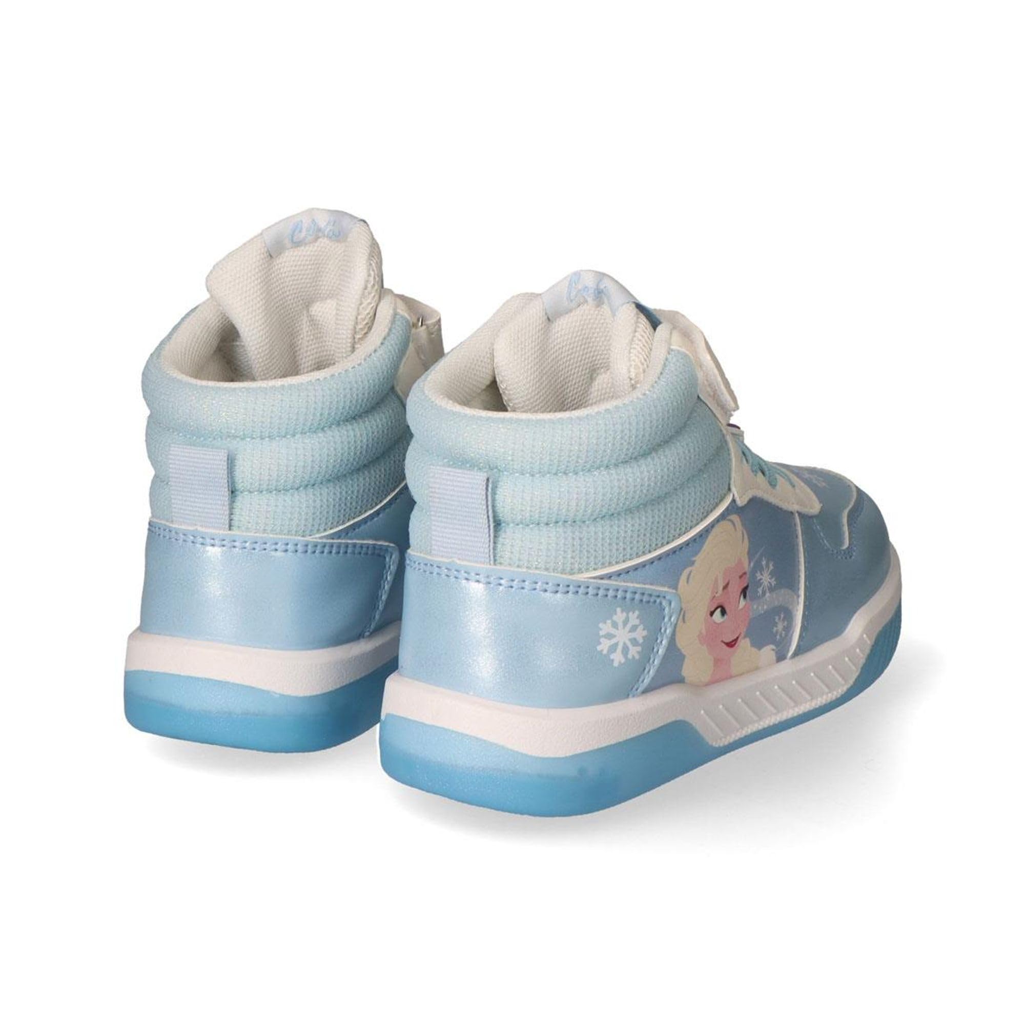 Deportiva Suela PVC Luces Frozen para niños y niñas Calzado Infantil Oficial, cómodo, Resistente - Deportivas Luces Frozen Uso Diario, Actividades Escolares y Tiempo Libre