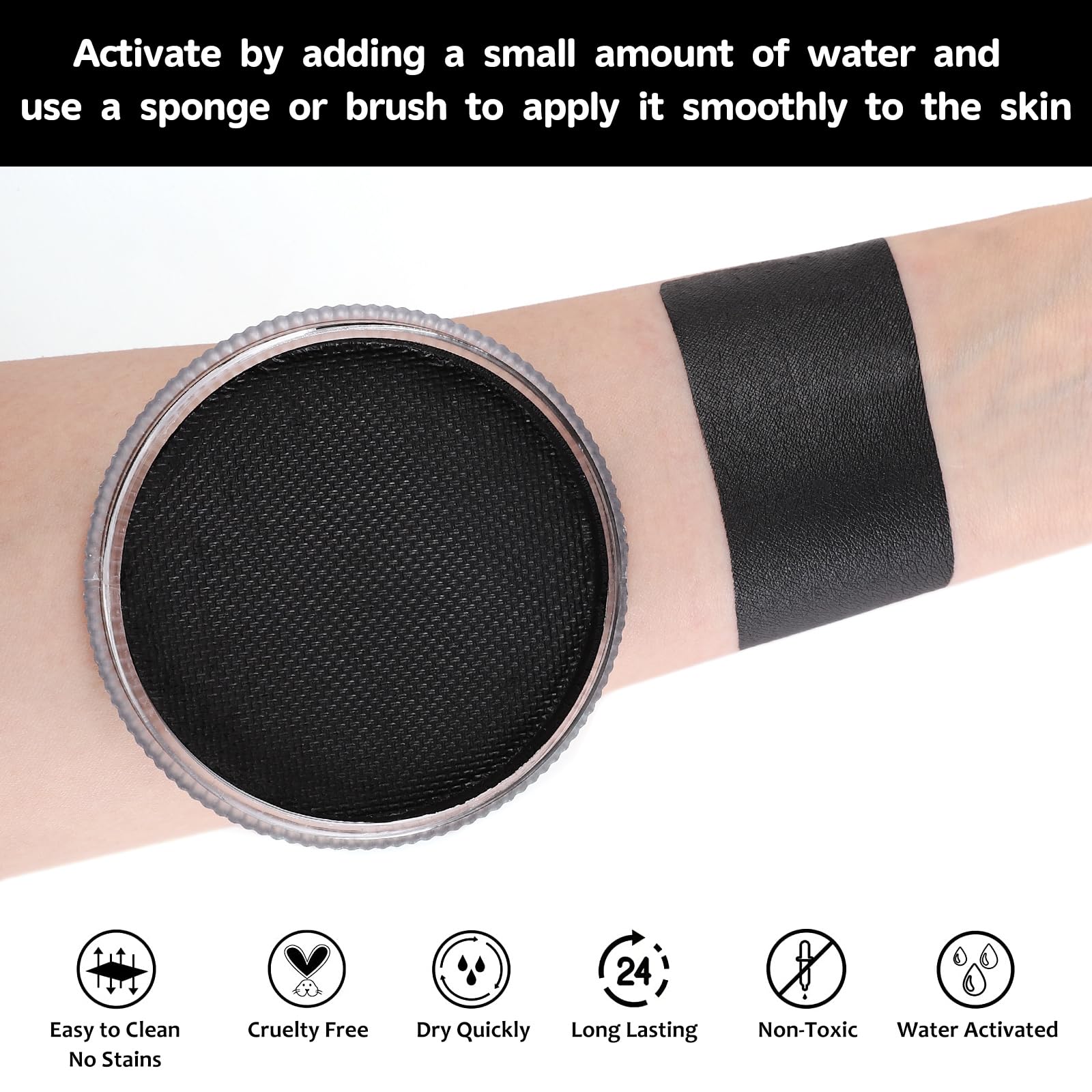 Premium Water Activated Face Paint – Halloween Hallway