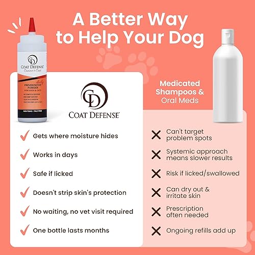 Miniatura 3 de COAT DEFENSE Polvo preventivo diario - 9 oz. Punta de precisión