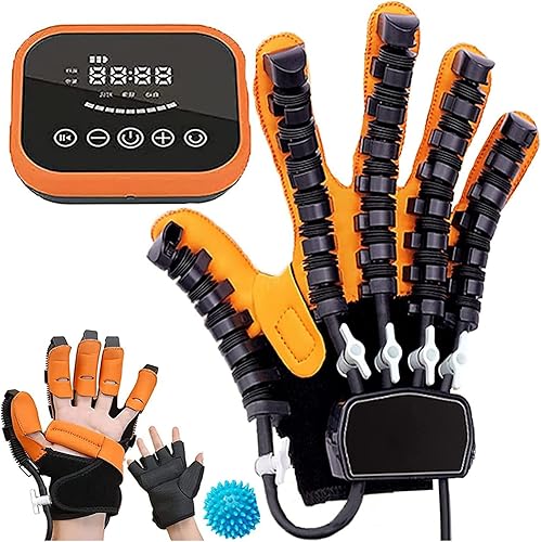 Miniatura 9 de Guantes de robot de rehabilitación, guantes de dedo para pacientes con hemiplejia de accidente cerebrovascular, protector de soporte alisador,