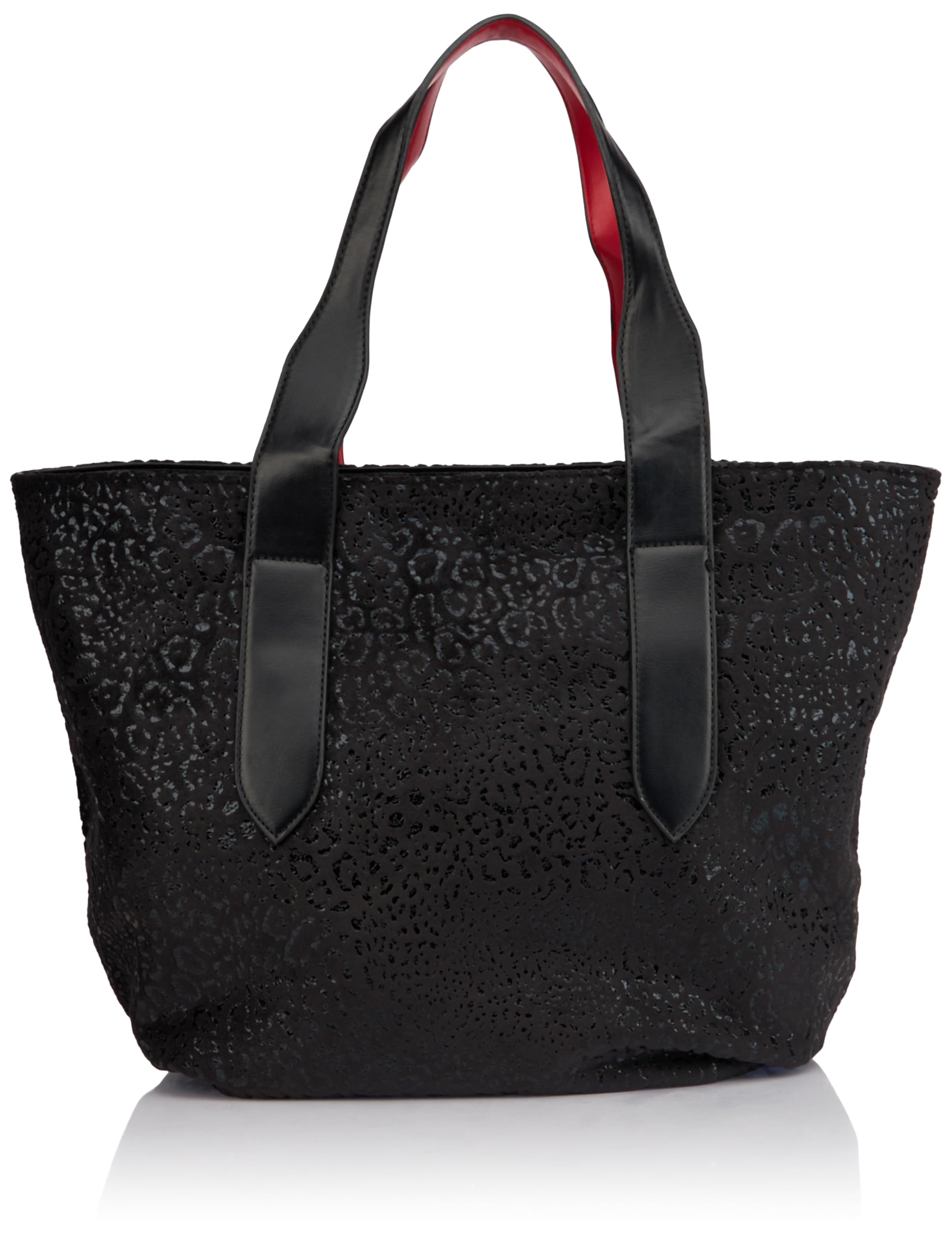 caspio Women's Handbag Shopper, Black, One Size