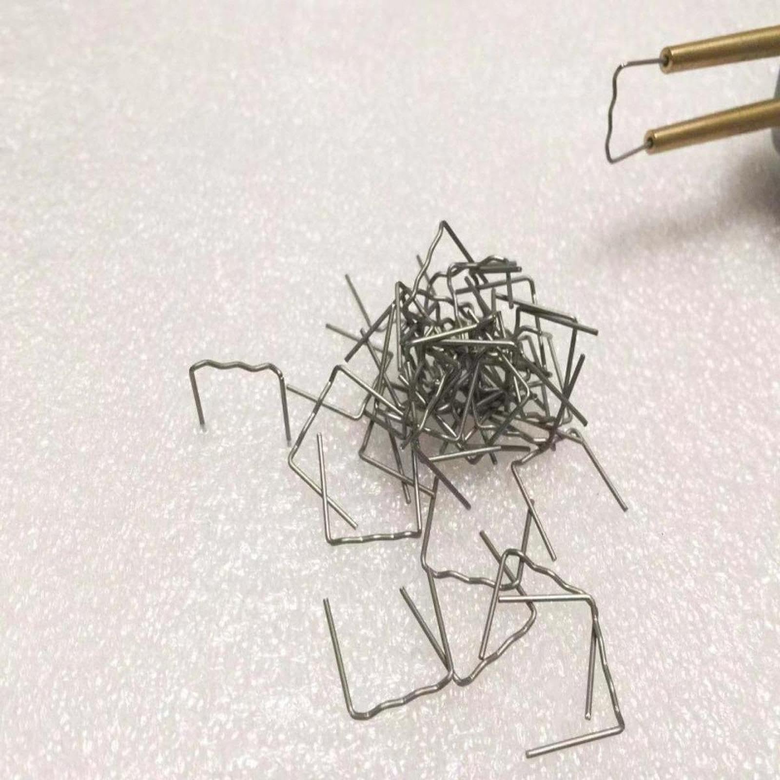 Okiyakusama Welding Rods Hot Staples 0.8mm 0.6mm Metal Portable Welding Wires for Car Lamp Holders Daily Plastics Supplies