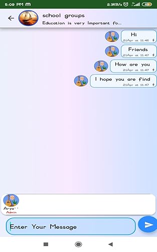 Lightalk messaging app