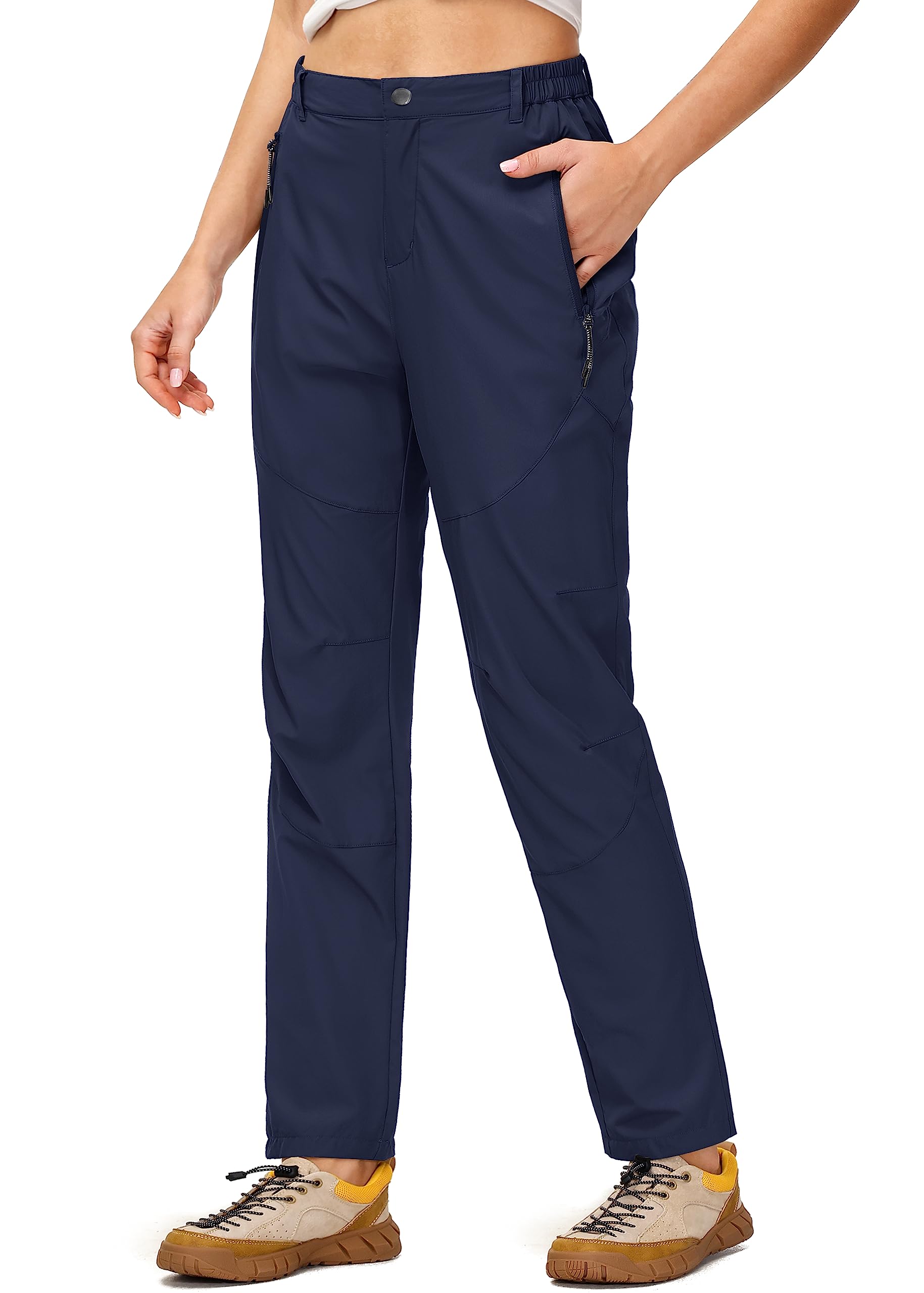 Butrends Damen Jogginghose Baumwolle mit offenem Boden Yoga