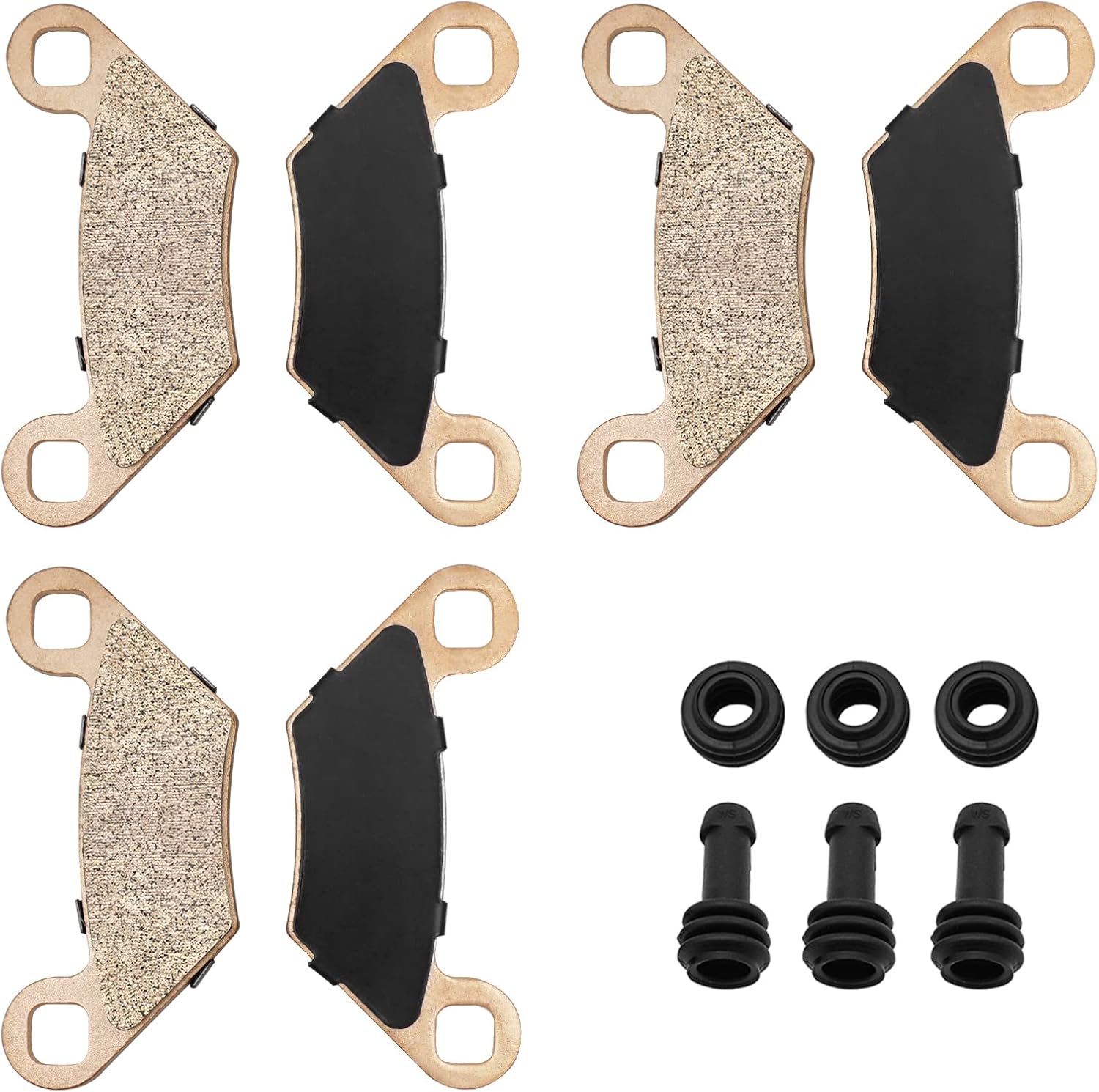 Front Rear Brake Pads Sintered for Sportsman 300/400/450/500/550/570/800/850/ETX Scrambler 850 Predator Outlaw 500 Hawkeye