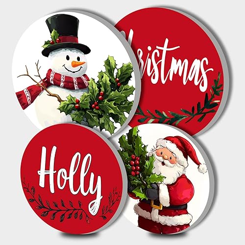 Miniatura 58 de Juego de 4 fundas redondas familiares para quemadores de estufas, 2 piezas de 8 pulgadas y 2 piezas de 10 pulgadas, fundas para quemadores de estufa