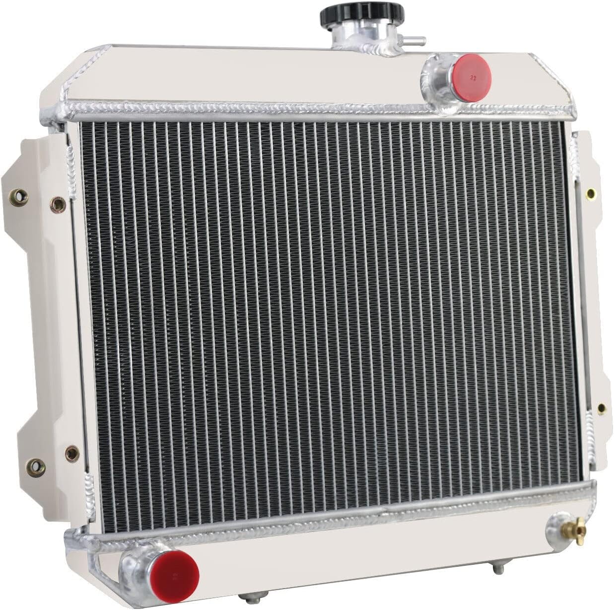 3 Row Core All Aluminum Radiator for 1974-1985 Toyota Corolla KE30 KE38 KE55 KE70 1975 1976 1977 1978 1979 1980 1981 1982 1983 1984