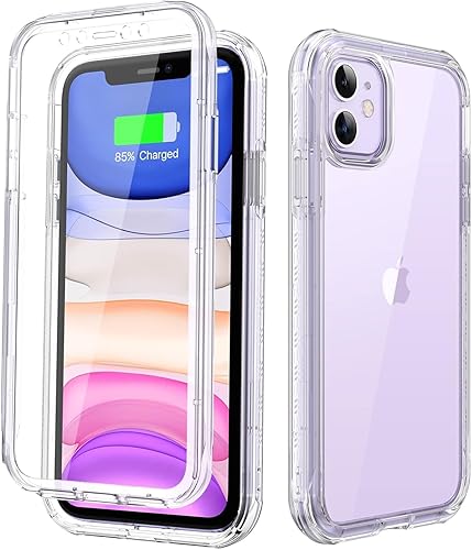 Lifedance Nuevo para iPhone 11, Funda Protectora Completa y Resistente con Protector de Pantalla Integrado, Protección contra Caídas de 10 Pies