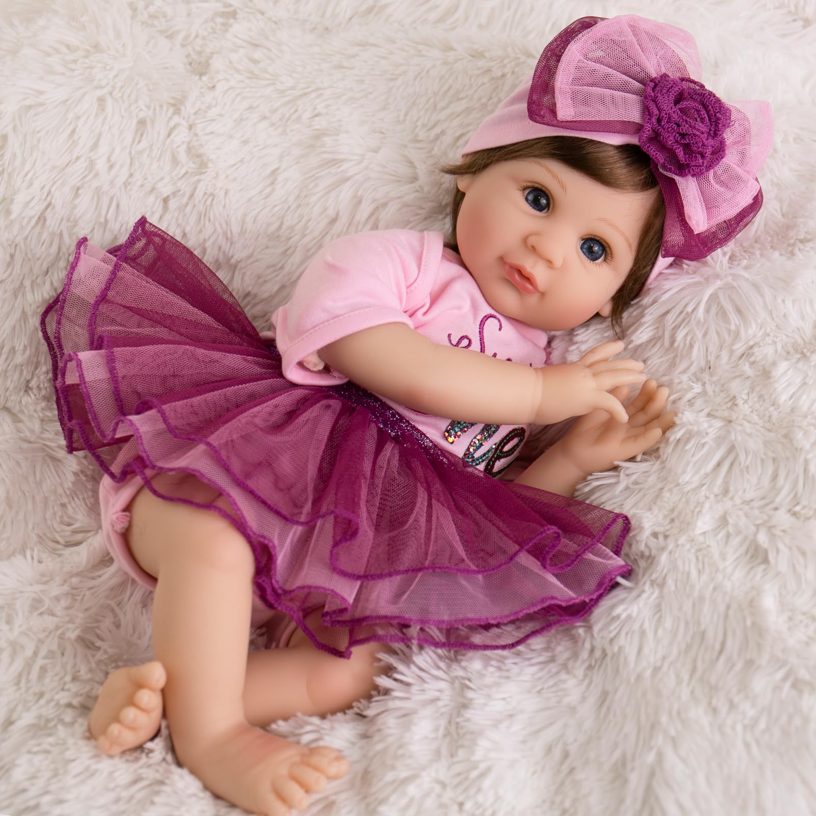 Boy Doll Clothes Piece Set Reborn Baby Girl Doll Clothes 22 Inch