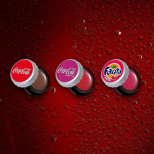 Miniatura 6 de Lip Smacker Colección Coca Cola, bálsamo labial hecho para niños - Tapones para botellas de Coca-Cola, trío