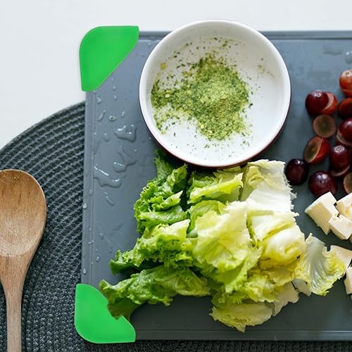 Miniatura 9 de HEMOTON Tabla de cortar para niños, 8 unidades, protectores de esquina de silicona, protectores de esquinas de bebé, protectores de esquina de mesa,