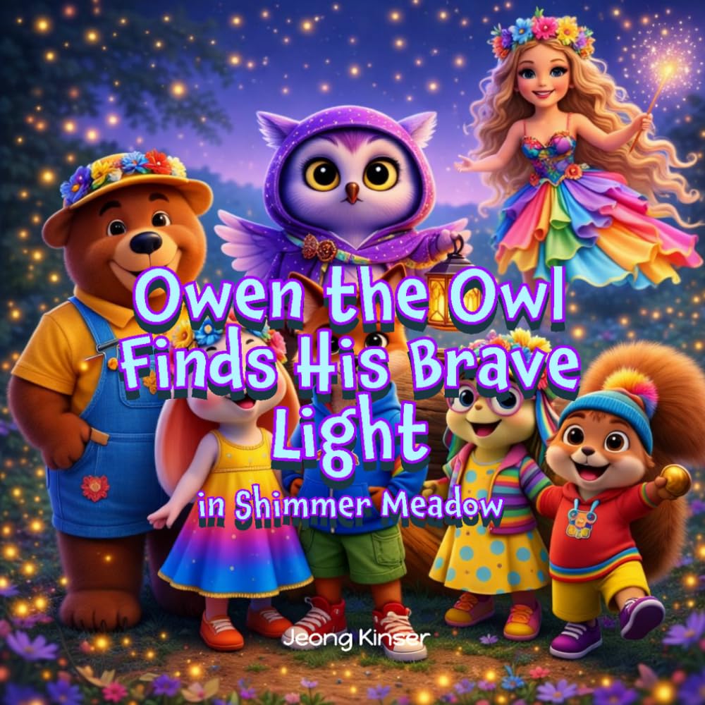 Owen the Owl Finds His Brave Light: A Story About Courage, Responsibility & Being Your Own Light (Social Emotional Learning with Shimmer Meadow Friends)