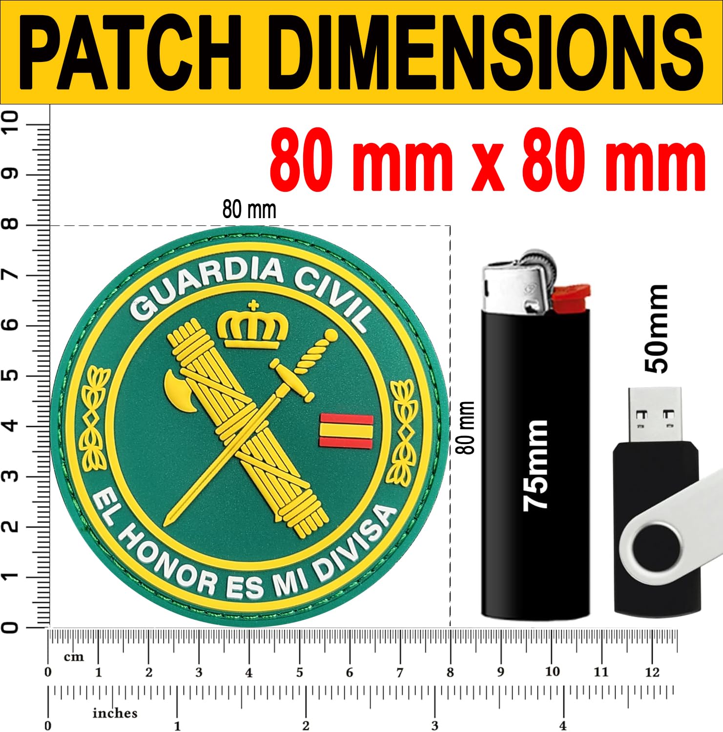 Écusson Civil Defence Corps - Patch Brodé Main à Coudre - UK 1919-1930
