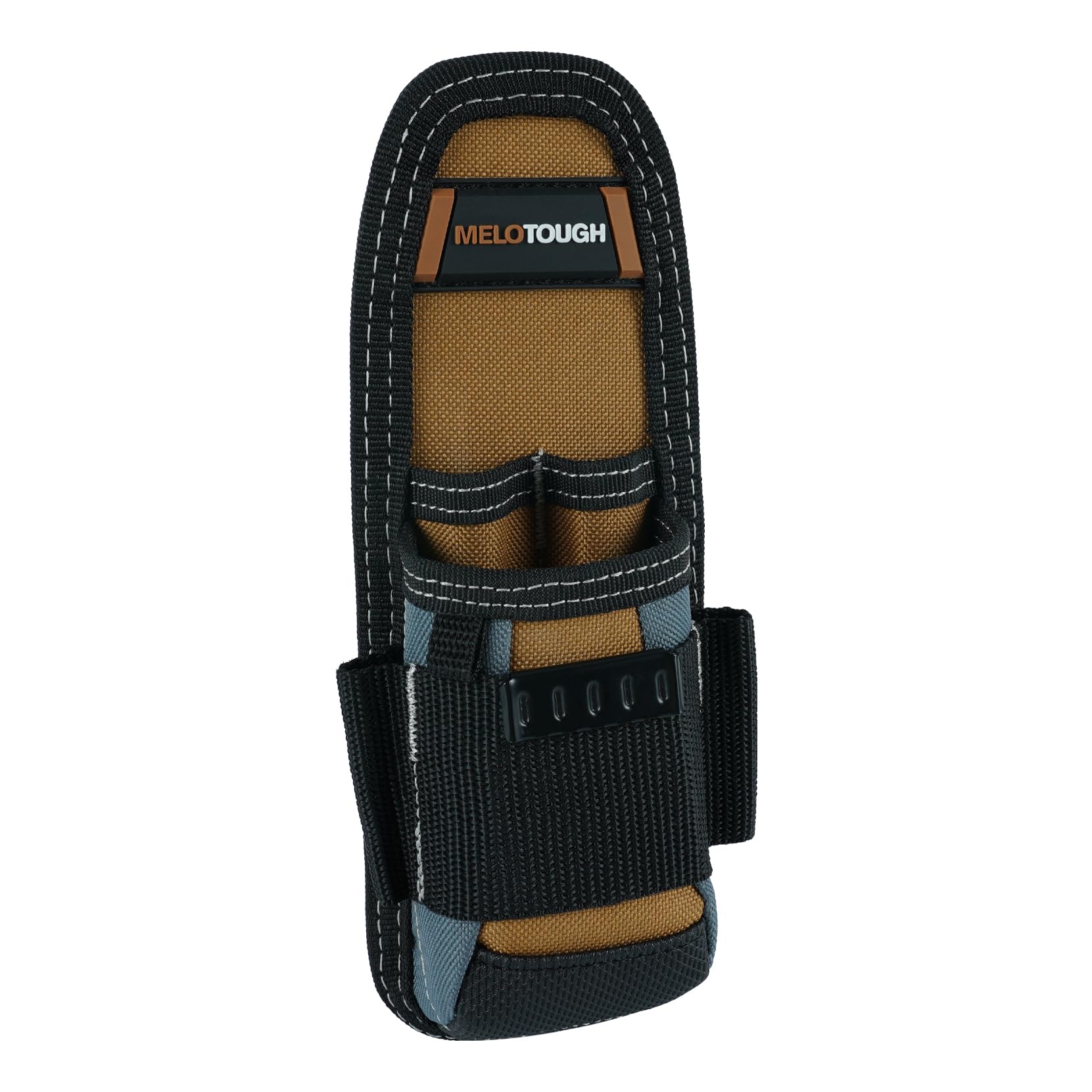 MELOTOUGH Heavy Duty Tradesman Pro - Custodia per attrezzi con tasche di varie dimensioni e perizoma con nastro elettrico, porta martelli e accessori per elettricisti