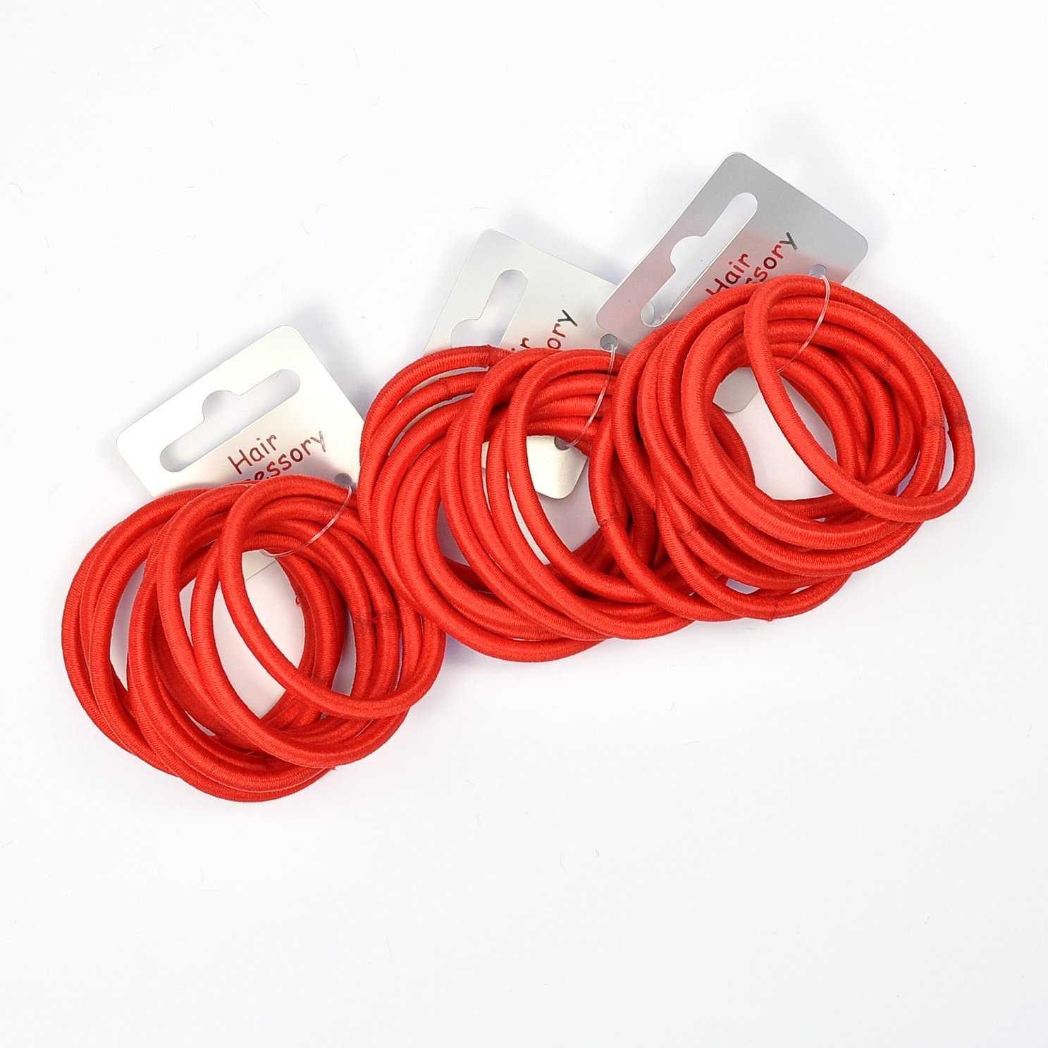 Chelsea Jones Red 30 X Endless Hair Elastics/ Bobbles - Snag Free