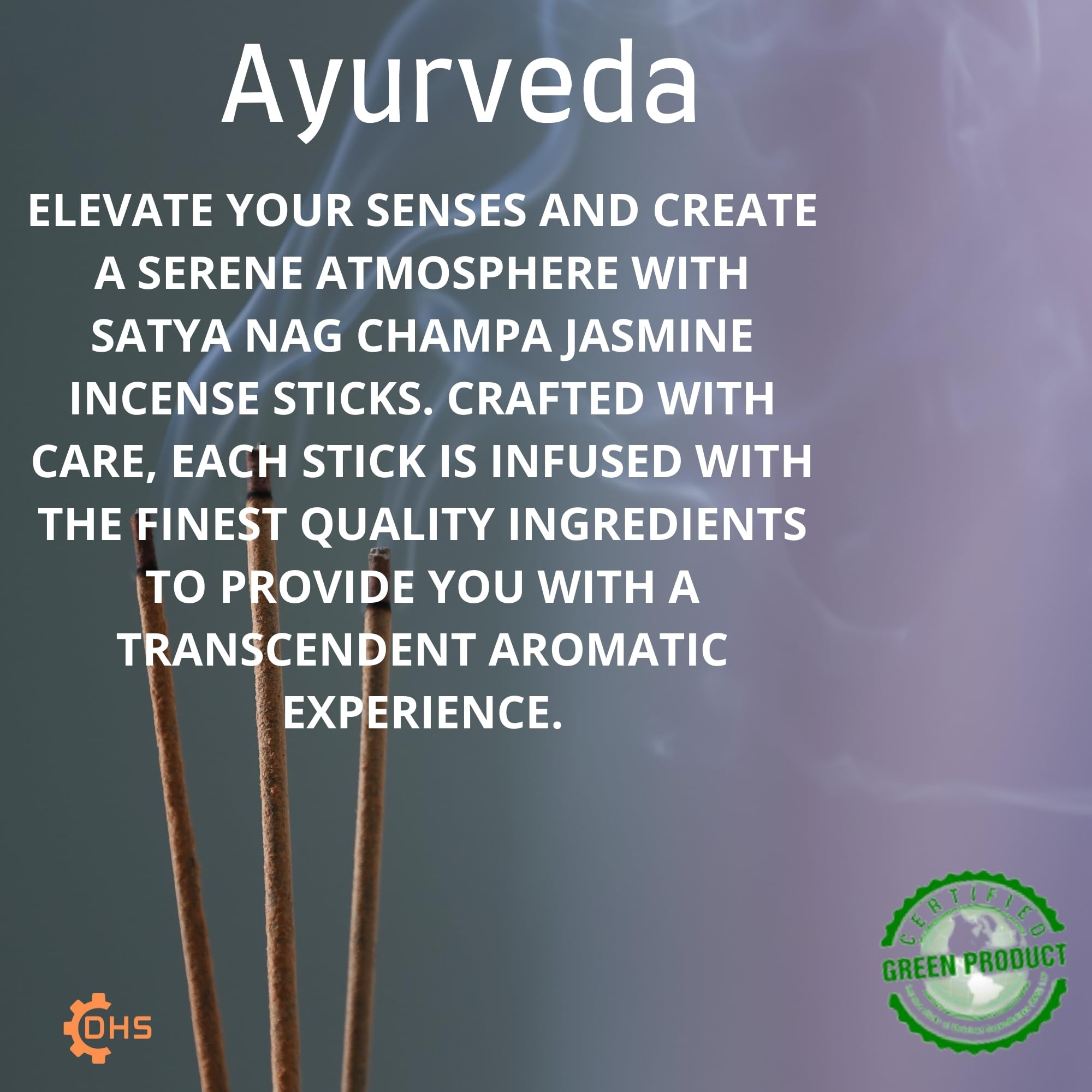 Satya Nag Champa Ayurvida Incense Sticks - Image 4