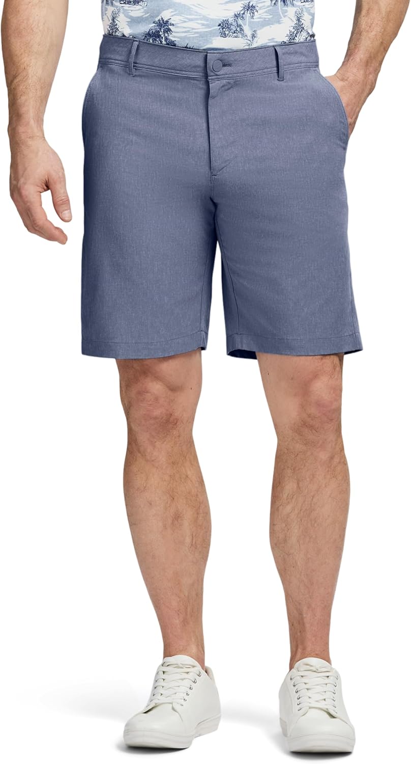 Izod Men's Saltwater Hybrid Beach Performance Short