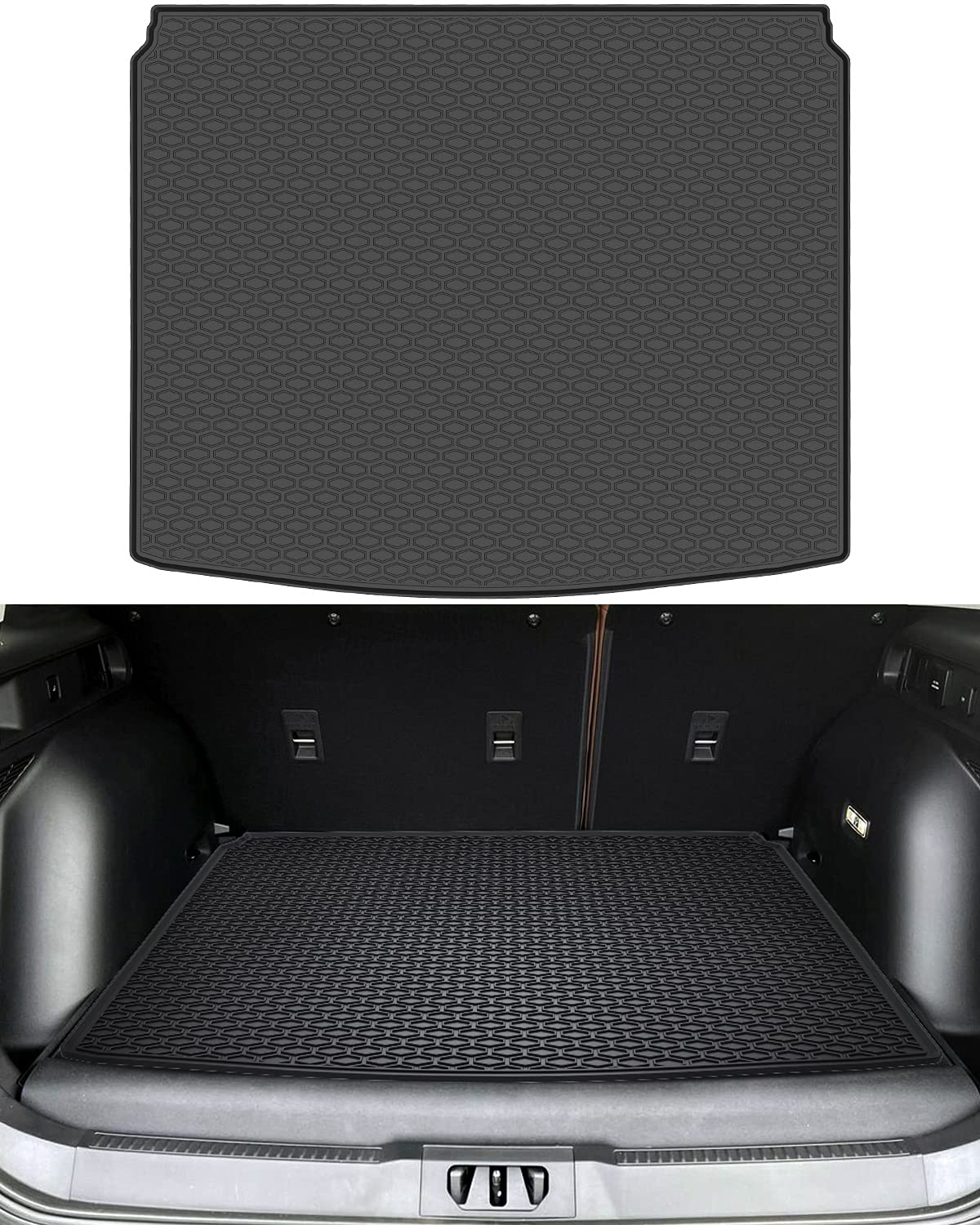 Photo 1 of Cargo Mats Compatible with Bronco Sport 2021 2022, QMPQRTS All-Weather Protection Cargo Mat Trunk Liner Vehicle Carpet 