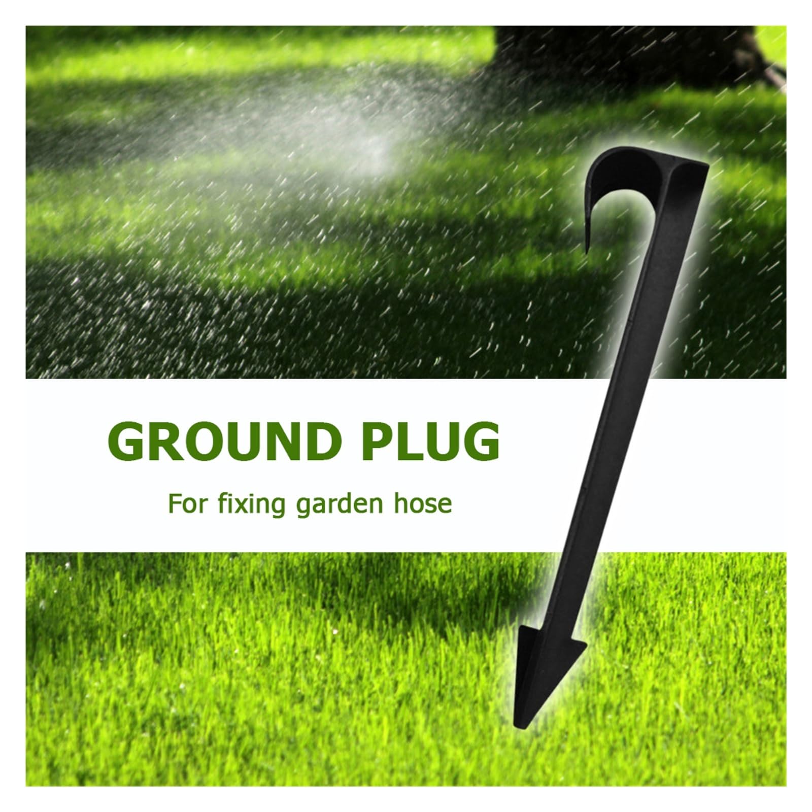 sistema di irrigazione per giardino 50/100 pezzi di ancoraggio for tubo flessibile for irrigazione da giardino, picchetti fissi da 16 mm, supporto for tubo for irrigazione a goccia Sprinkler da giardi