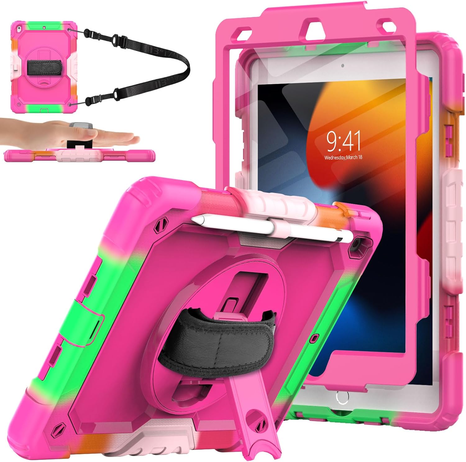 SIBEITU Case Compatible with iPad 9th/8th/7th Generation