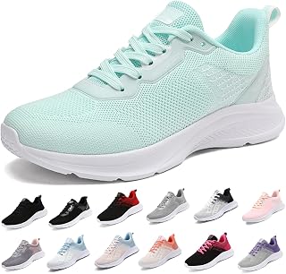 MIDQCGL Zapatillas de Running Hombres Zapatillas de Deporte Mujer Ligera Fitness Deportivas Zapatillas Trekking Transpirables Moda Sneakers35EU-45EU