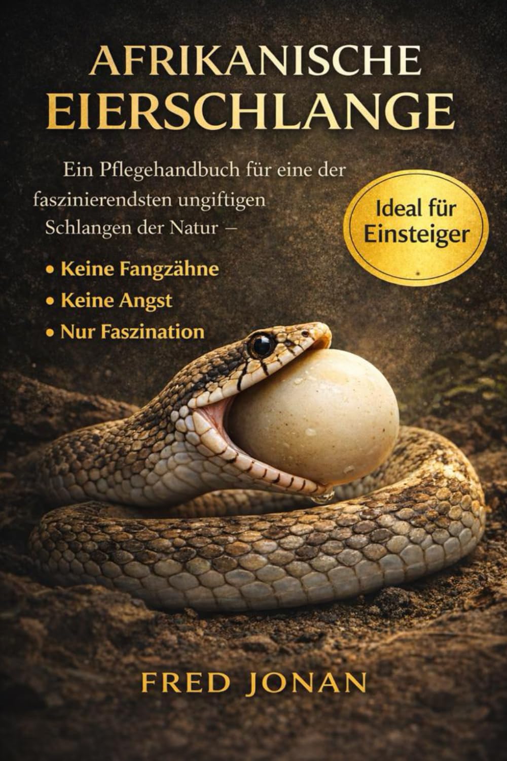 AFRIKANISCHE EIERSCHLANGE: Ein Pflegehandbuch für eine der faszinierendsten ungiftigen Schlangen der Natur – Keine Fangzähne, keine Angst, nur Faszination
