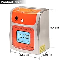 Vista 4 de Touch Free Small Business Time Clock AT-2700