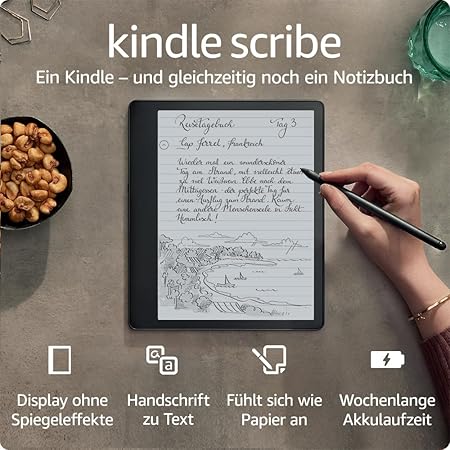 AMAZON Kindle Scribe (2022), 32GB, Premium-Eingabestift