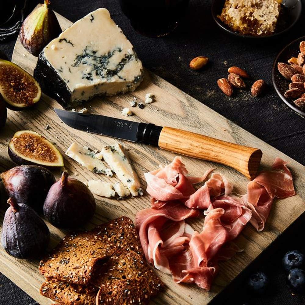 Best Seller Opinel No 08 Studio Black Stainless Steel Folding Everyday Carry Locking Pocket Knife with Oak Wood Handle, N 08-3.35 in (8.5 cm) Blade (002172) One-Day Sale: Up to 60% Off Opinel No 08 Studio Black Stainless Steel Folding Everyday Carry Locking Pocket Knife with Oak Wood Handle, N 08-3.35 in (8.5 cm) Blade (002172)