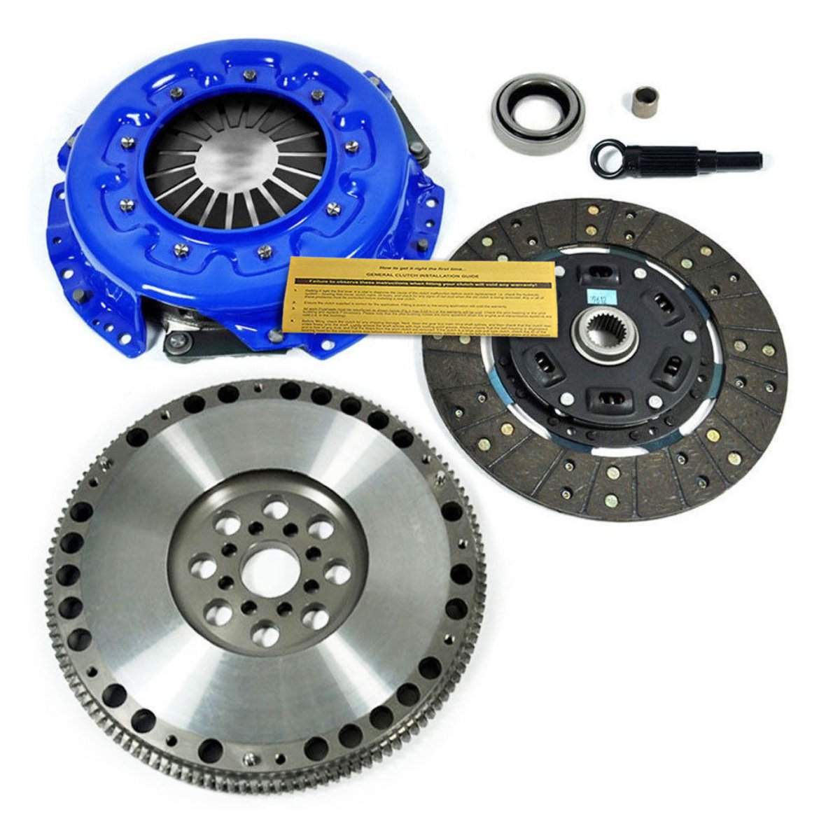 Amazon.com: EF STAGE 1 CLUTCH KIT & JAPAN CHROMOLY FLYWHEEL