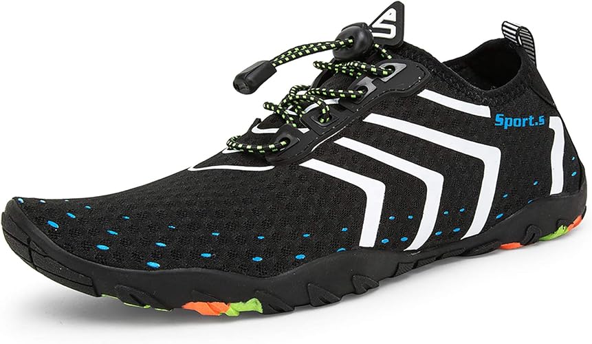 Amazon Co Jp Watelves マリンシューズ ウォーターシューズ シュノーケリング アクアシューズ ビーチサンダル 軽量 通気性 水陸両用 男女兼用 スポーツ アウトドア