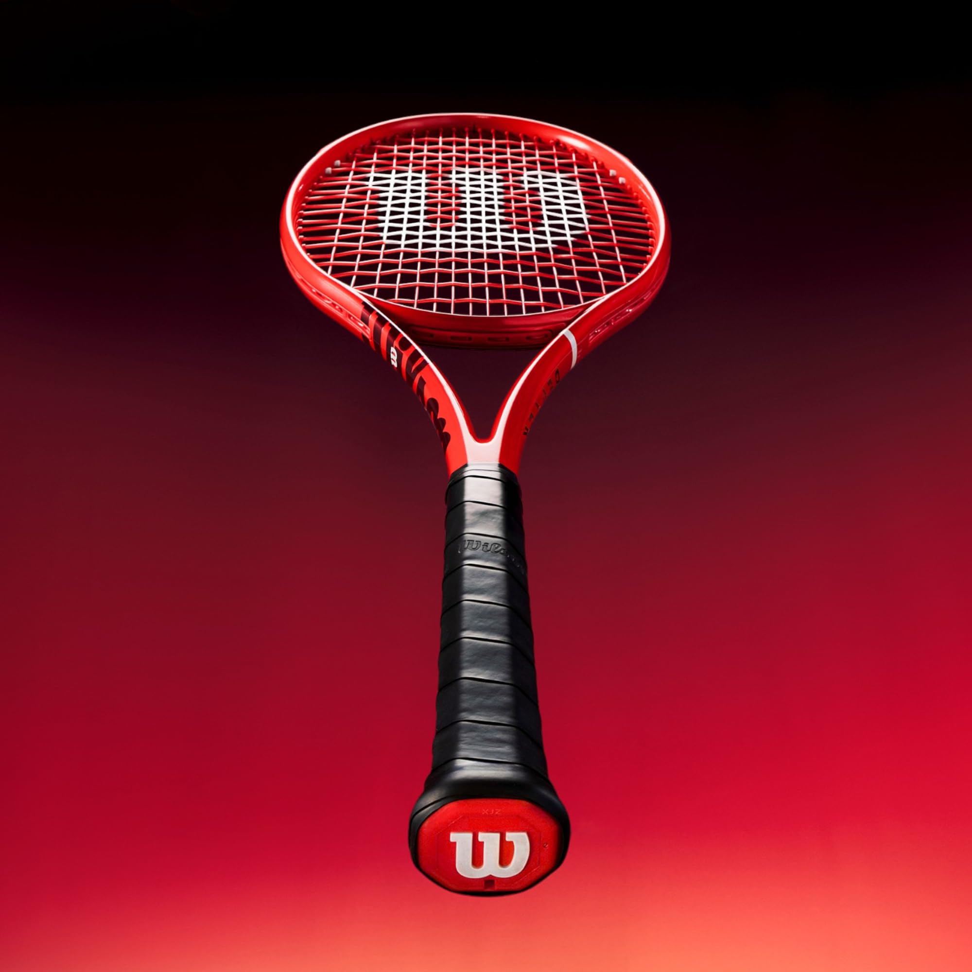 Wilson Defyer 98 Pro V1 - Racchetta da tennis per adulti, con cordino, misura impugnatura 3-4 3/8