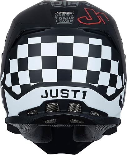 Miniatura 2 de Just1 Racing J22F Casco de fibra de vidrio MX Motocross Off-Road Motocross cascos de motocicleta aprobado por DOT y ECE