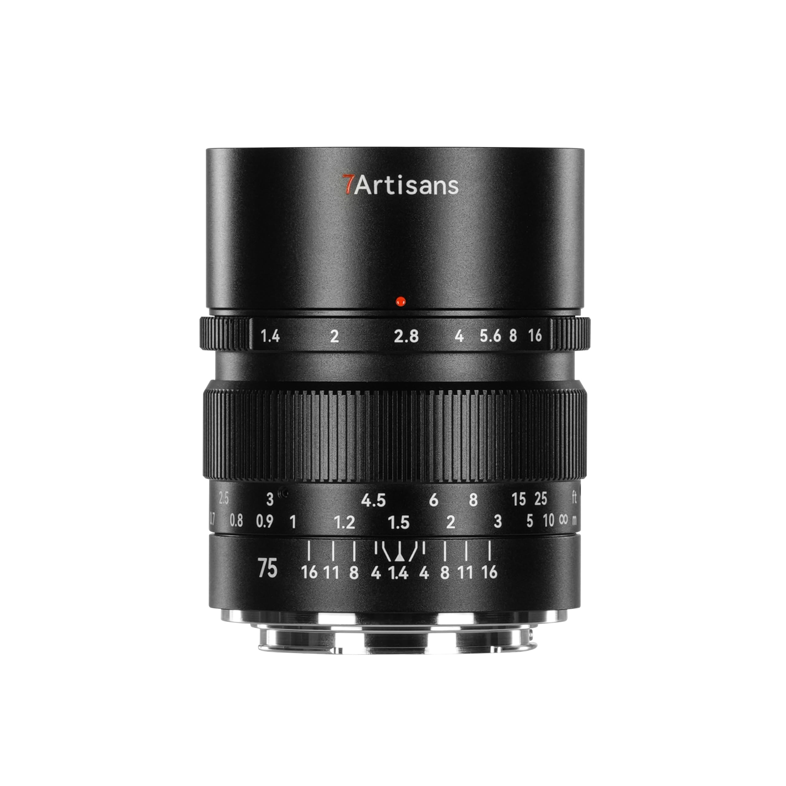 Amazon | 7Artisans 75mm F1.4 フルサイズ 単焦点レンズ マニュアル