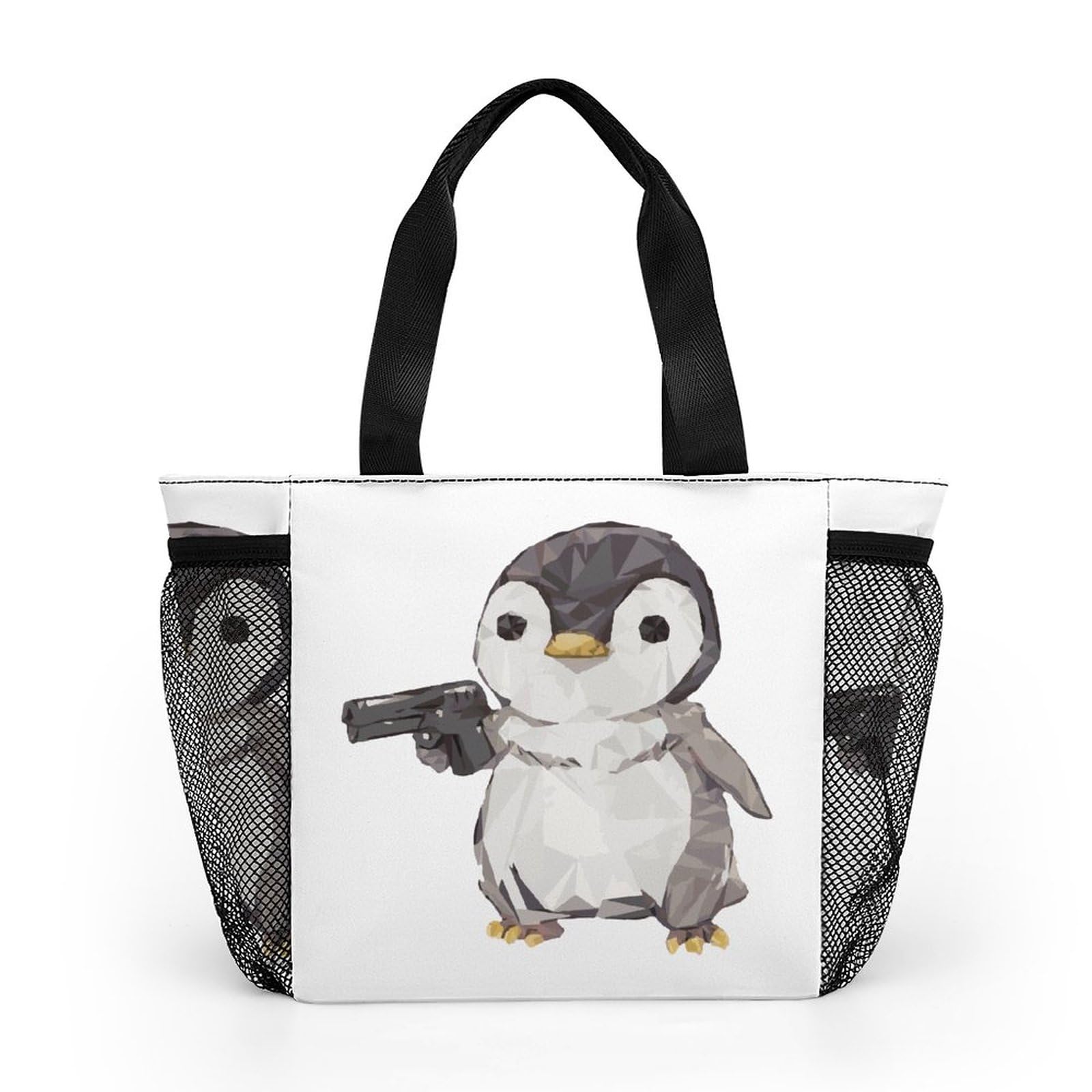 Amazon.co.jp: エコバッグ キュービック ペンギン 買い物袋