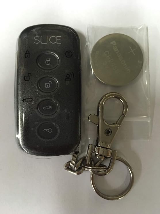 Genuine Compustar Slice 2W940R-SS 2 Way Replacement Remote, Includes Programming Instructions FCC IDVA5JR940-2WSS