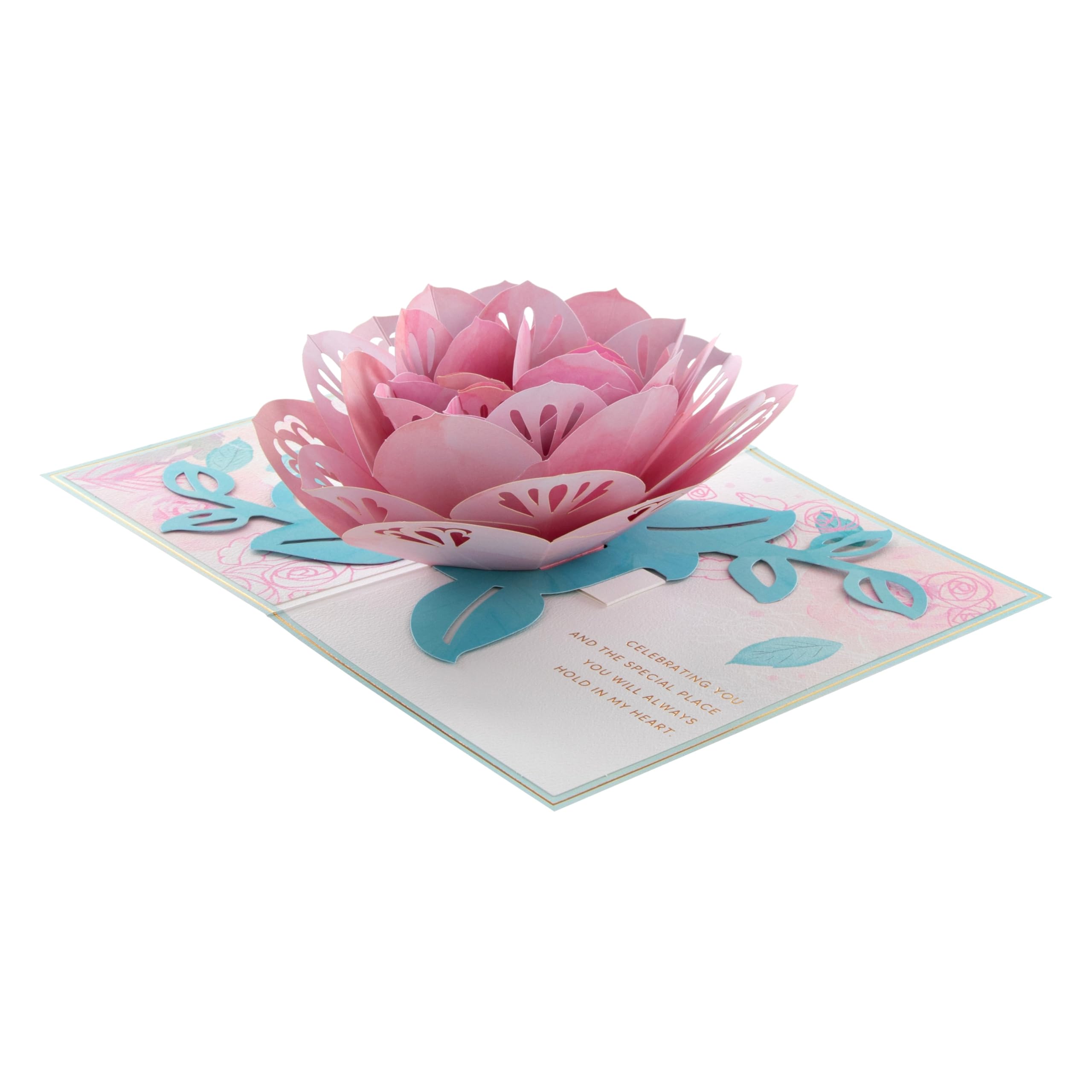 Hallmark Paper Wonder Signature Collection 3D Pop-Up Flower Card