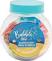 Tilibra - Borracha Mini Bubble - Pote com 20 unidades