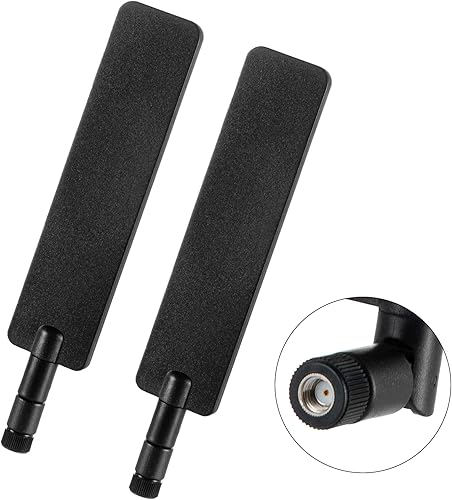 Miniatura 2 de 9dBi RP-SMA macho 4G LTE Cámara celular Trail Antena de largo alcance compatible con Spypoint Tactacam Stealth Cam y más cámara de rastro celular