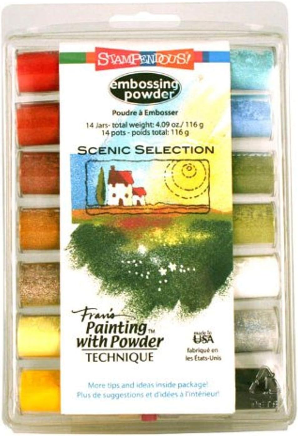 Stampendous Embossing Powder Kit, Multicolor Amazon.co.uk Home & Kitchen