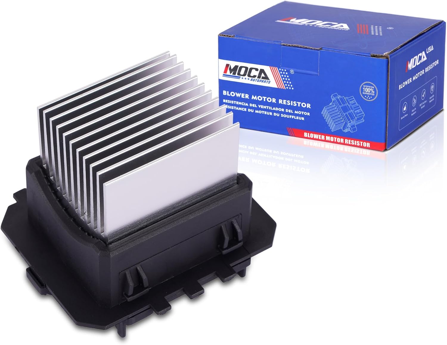 MOCA 984-462 Control Module Blower Motor Resistor Kit Fit 2011-2019 for Nissan Leaf, 2013-2019 for Nissan Sentra, 2011-2017 for Nissan Juke, 2009-2014 for Nissan Cube